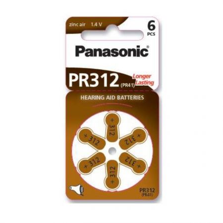 Baterii auditive PR312 Panasonic