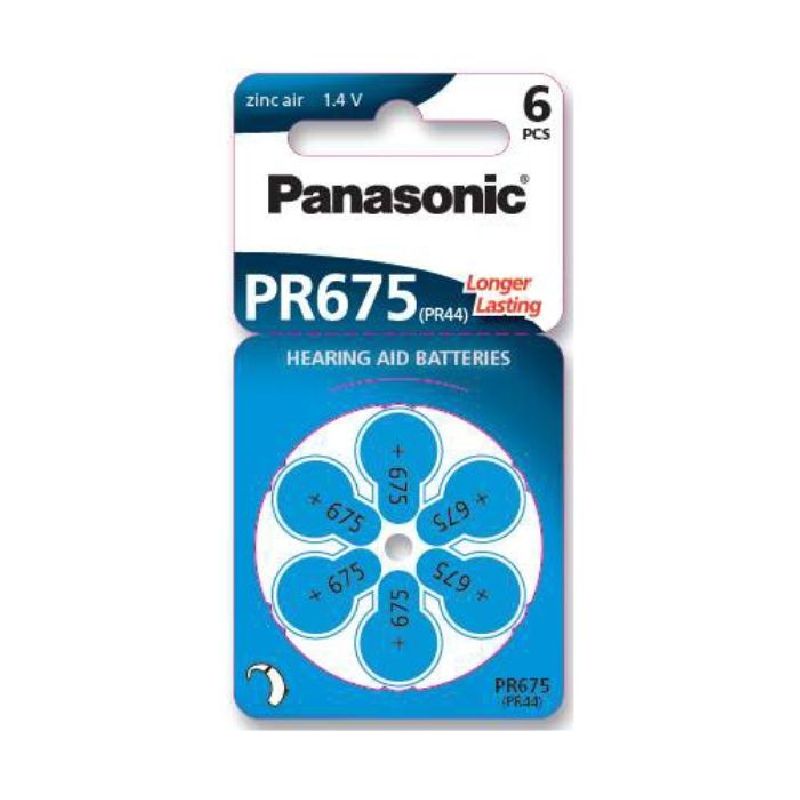 Baterii auditive PR675 Panasonic