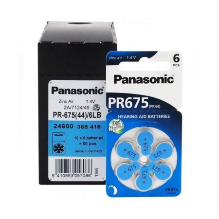 Baterii auditive PR675 Panasonic