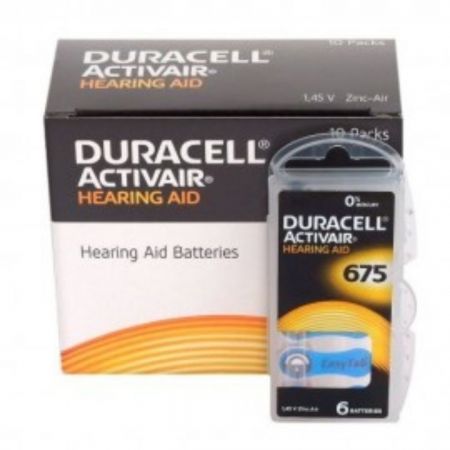 Baterii auditive DA675 Duracell