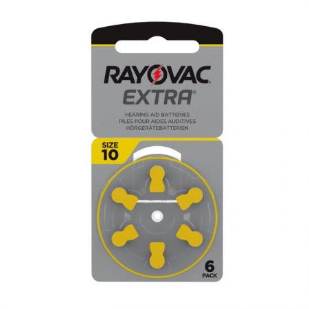 Baterii auditve V10 Rayovac Extra Advanced