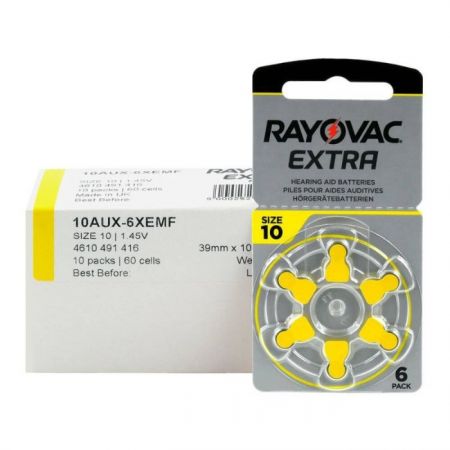 Baterii auditve V10 Rayovac Extra Advanced