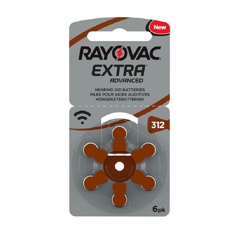 Baterii auditve V312 Rayovac Extra Advanced