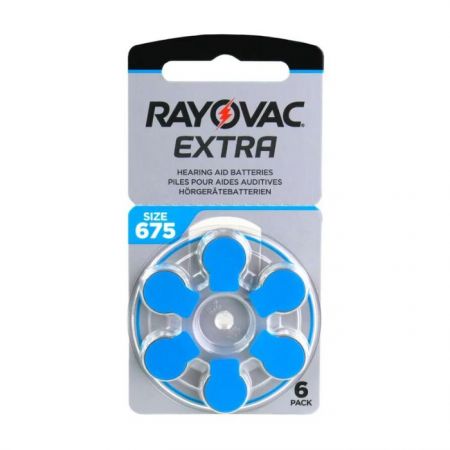 Baterii auditve V675 Rayovac Extra Advanced