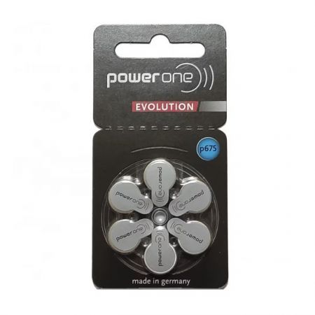 Baterii auditive PE675 PowerOne Evolution